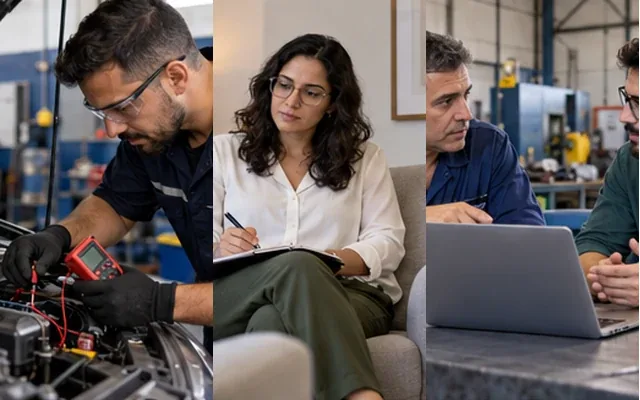 Ambientes de oficina, consultório e empresa